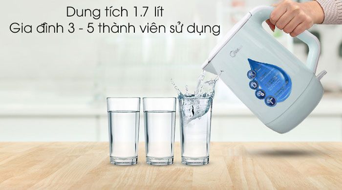  Bình đun siêu tốc MK-17DC 