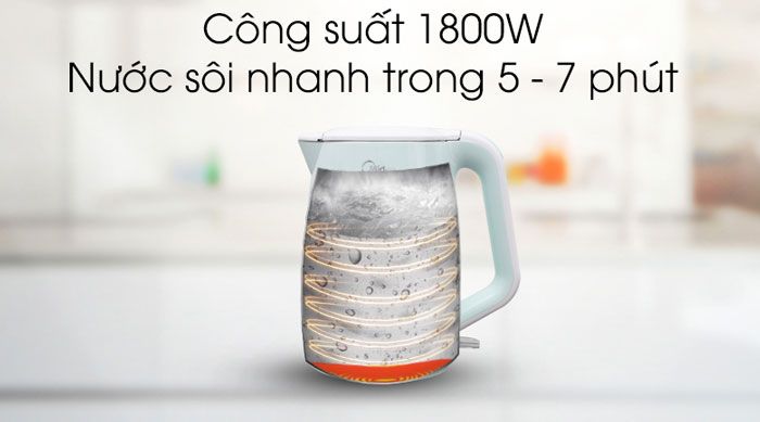  Bình đun siêu tốc MK-17DC 