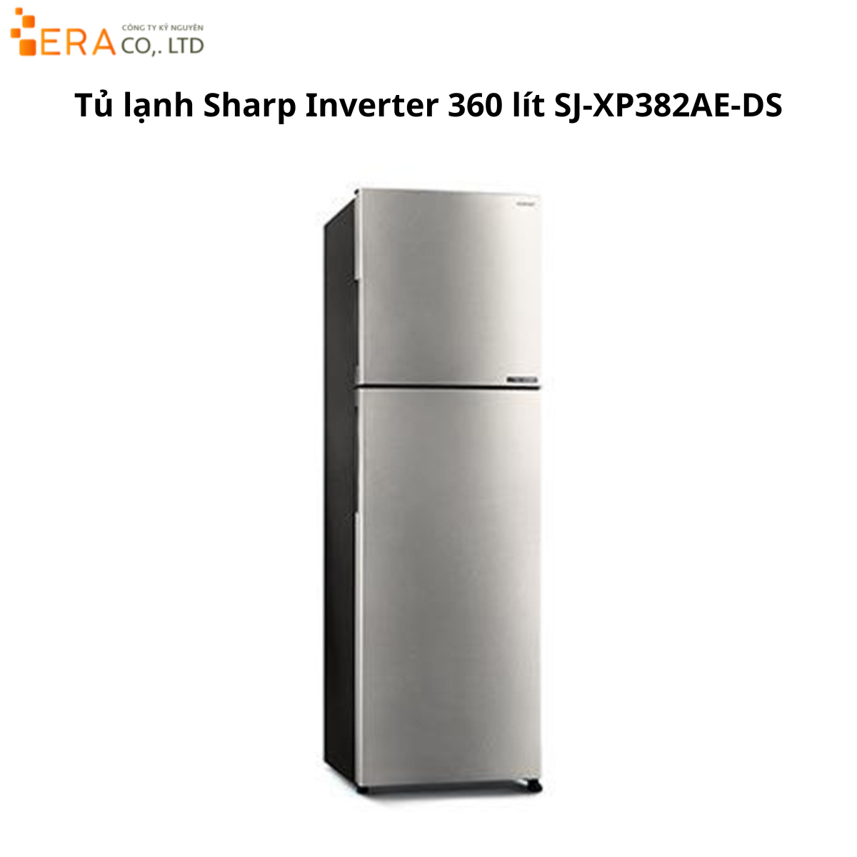  Tủ lạnh Sharp SJ-X282AE-SL 253 lít Inverter 2 cửa 