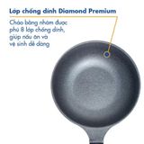  Chảo không dính Diamond Premium Korea King KW-26DI/KW-28DI/KW-32DI 