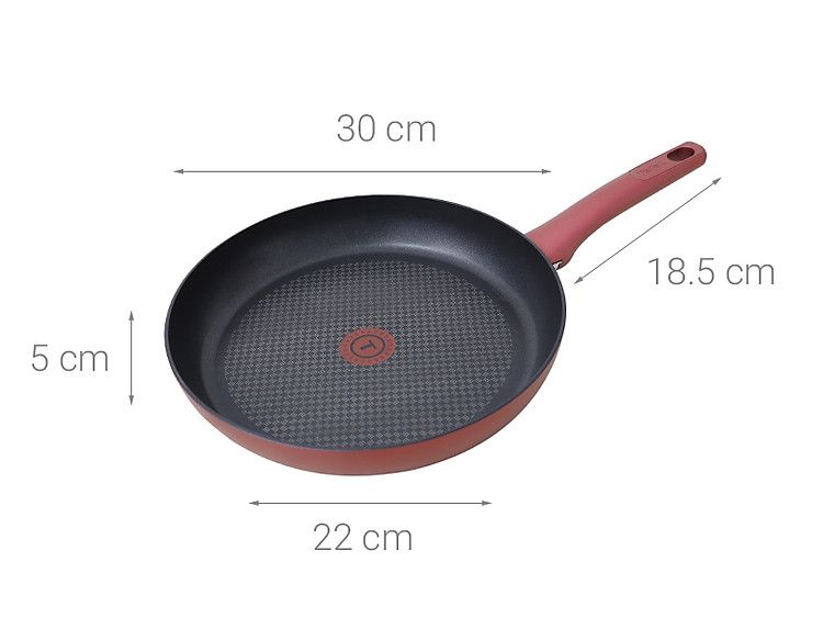  Chảo chiên chống dính đáy từ Tefal Character-30cm (C6820772) 