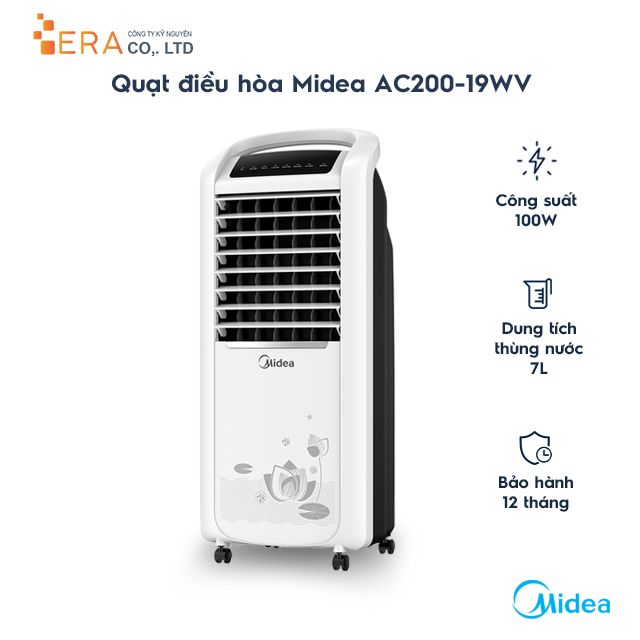  Quạt điều hòa Midea AC200-19WV 