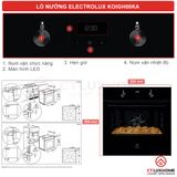  Lò nướng âm tủ Electrolux 72 lít KOIGH00KA 