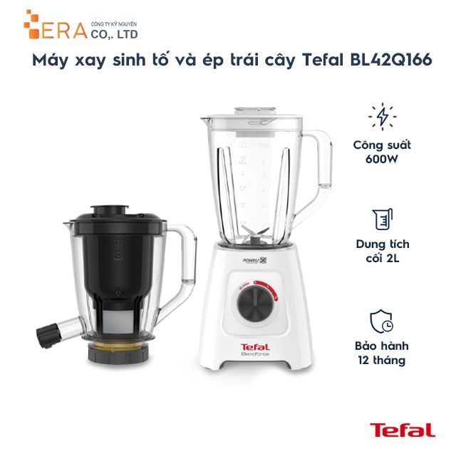  Máy xay sinh tố và ép  trái cây Tefal BL42Q166 