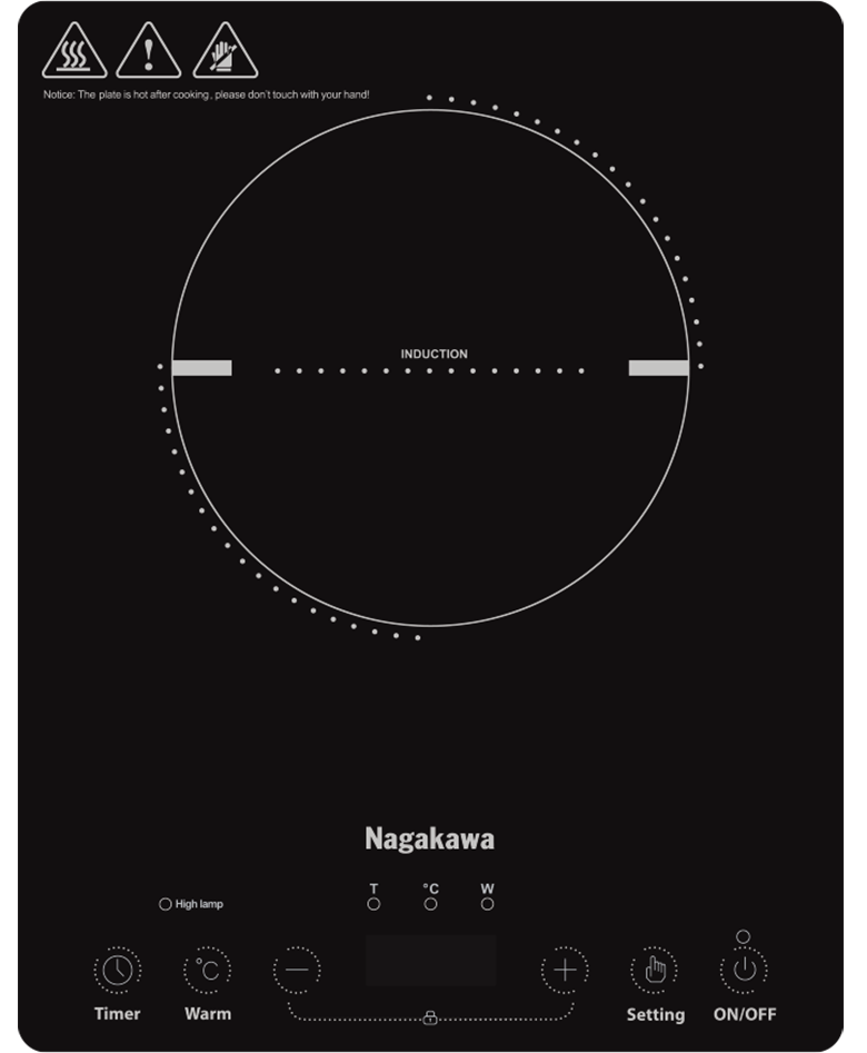  Bếp điện từ Nagakawa NAG0715 