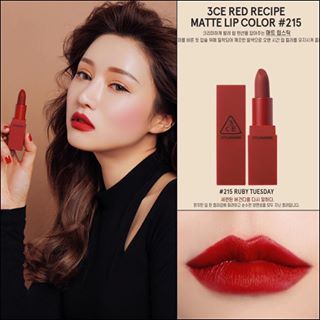  SON 3CE RED RECIPE LIP COLOR 