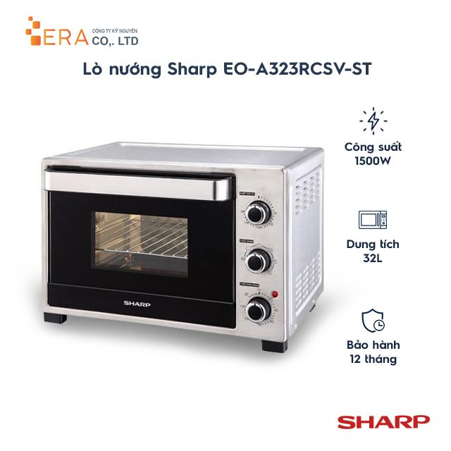  Lò nướng Sharp EO-A323RCSV-ST 