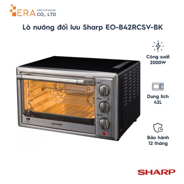  Lò nướng đối lưu Sharp EO-B42RCSV-BK 42L 