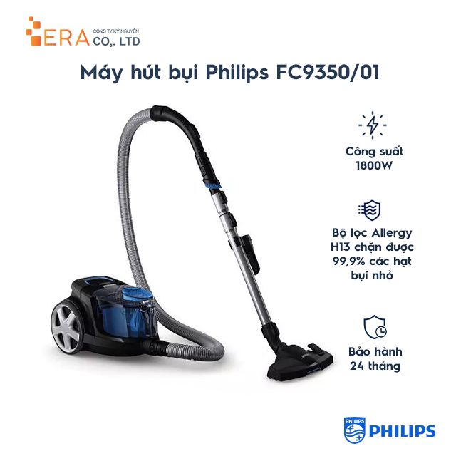  MÁY HÚT BỤI SỬ DỤNG HỘC CHỨA PHILIPS FC9350 