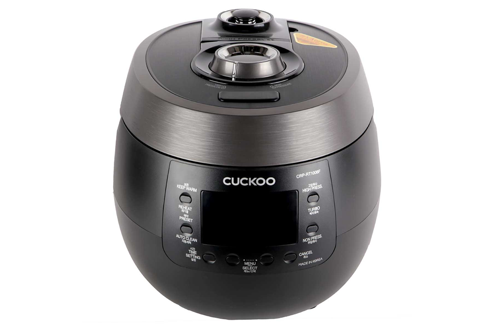  Nồi cơm áp suất điện tử Cuckoo CRP-RT1008F/BKTSVNCV 