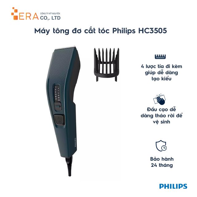  Máy tông đơ cắt tóc Philips HC3505 