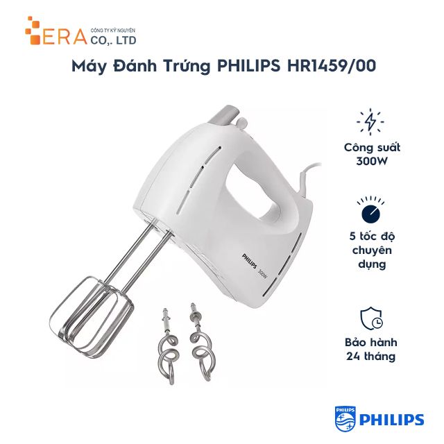  MÁY ĐÁNH TRỨNG CẦM TAY PHILIPS HR1459/00 