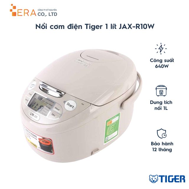  Nồi cơm điện tử Tiger JAX-R10W / JAX-R18W 