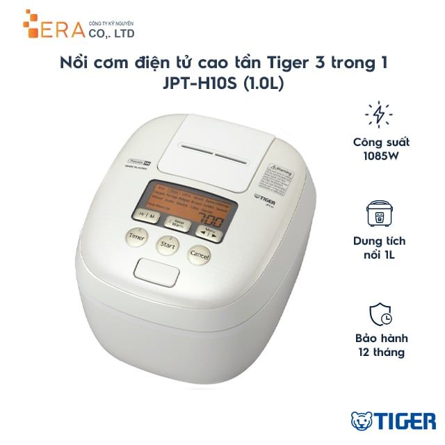  Nồi cơm điện tử cao tần Tiger JPT-H10S / JPT-H18S 