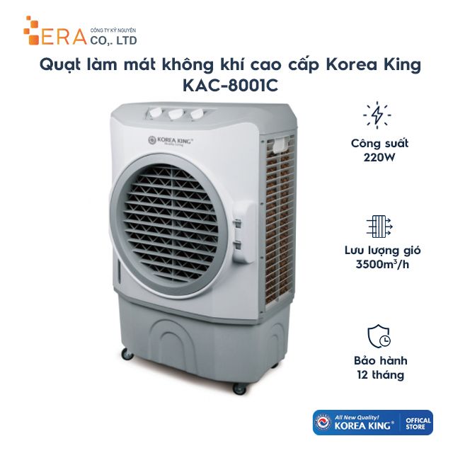  Quạt làm mát không khí Korea King KAC-8001C 