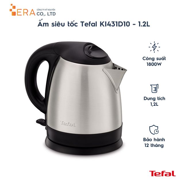  Bình đun siêu tốc Tefal KI431D10 