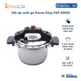  Nồi áp suất ga Korea King KSP-600SS ( inox ) 