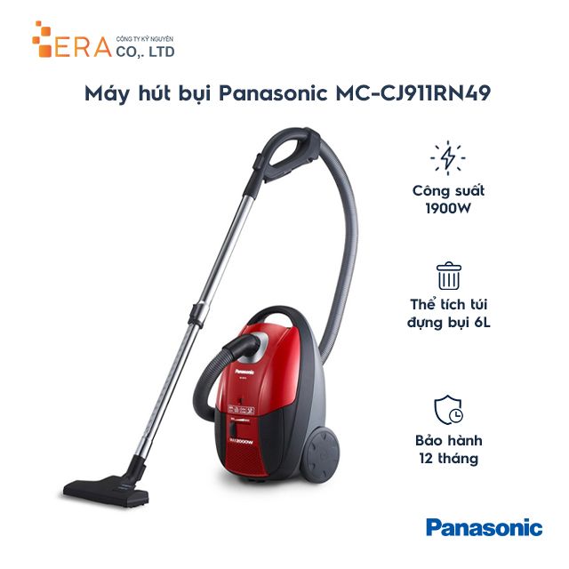  Máy hút bụi Panasonic PAHB-MC-CJ911RN49 