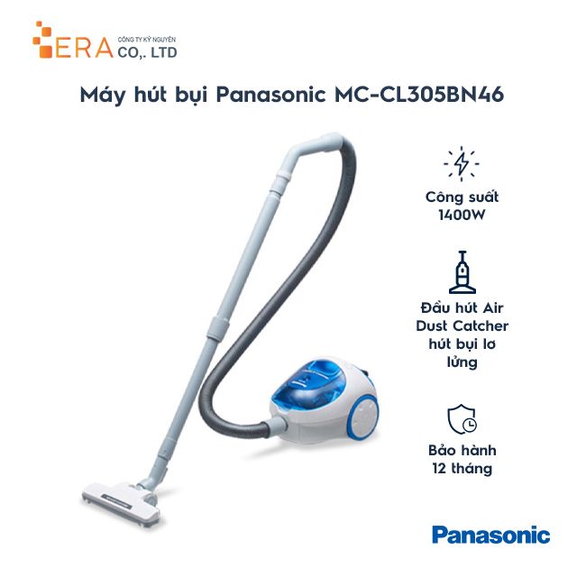  Máy hút bụi Panasonic PAHB-MC-CL305BN46 