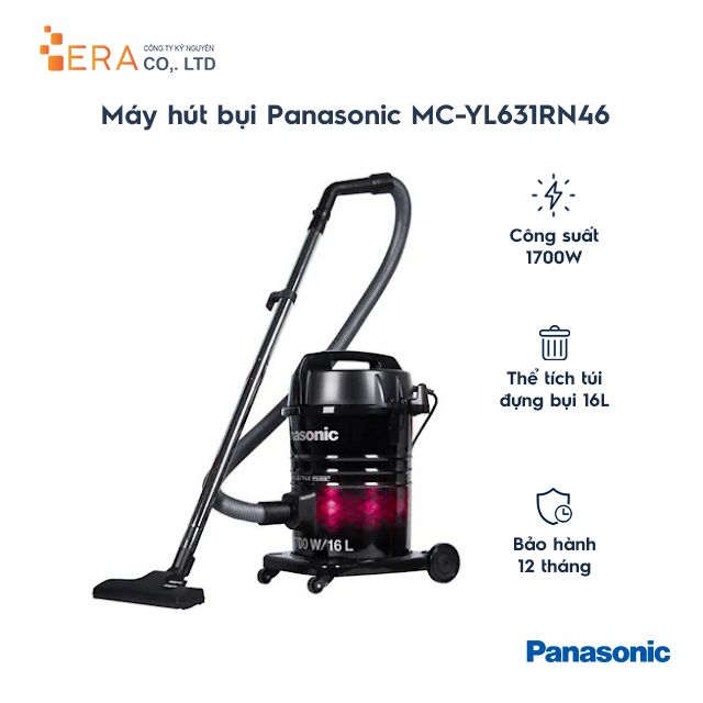  Máy hút bụi Panasonic PAHB-MC-YL631RN46 