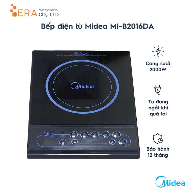  Bếp điện từ Midea MI-B2016DA 