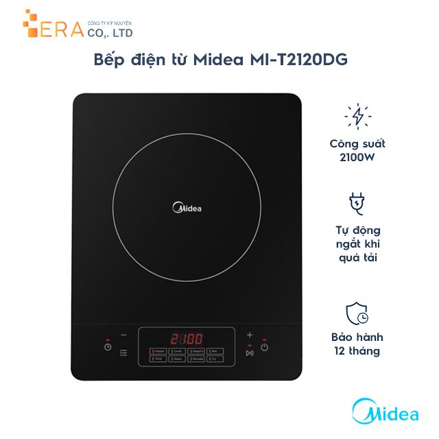  Bếp điện từ Midea MI-T2120DG 