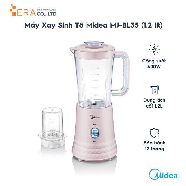  MÁY XAY SINH TỐ MIDEA MJ-BL35 GREEN/PINK 