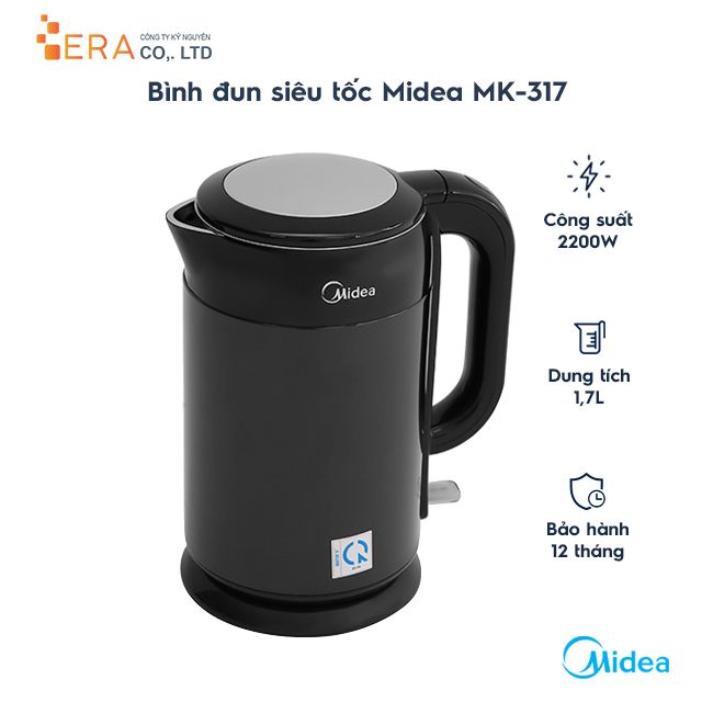  BÌNH ĐUN SIÊU TỐC MIDEA MK-317DB 