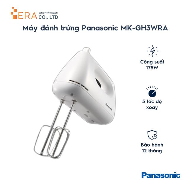  Máy đánh trứng cầm tay Panasonic PADR-MK-GH3WRA 