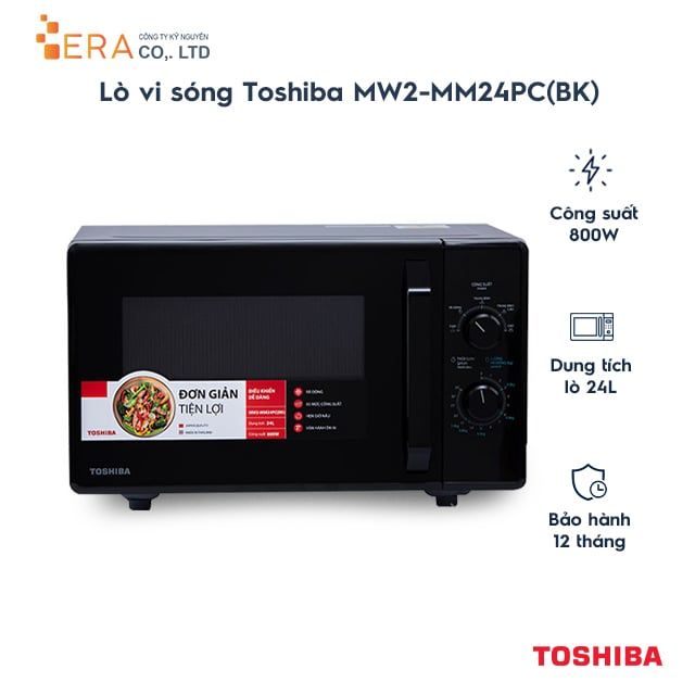  Lò vi sóng Toshiba MW2-MM24PC(BK) 24L 