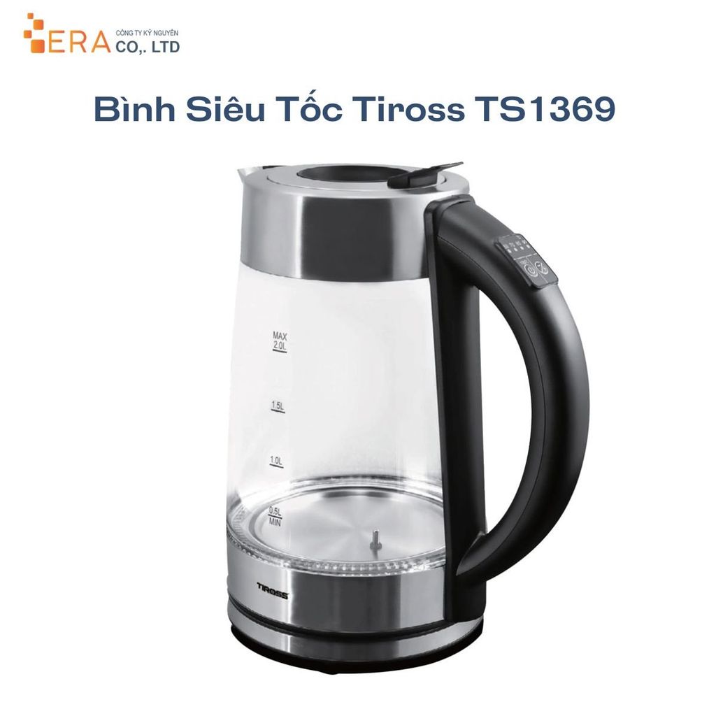  Tiross TS1369 - Bình siêu tốc siêu tiết kiệm điện cho gia đình 