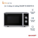  Lò vi sóng có nướng SHARP R-G322VN-S 