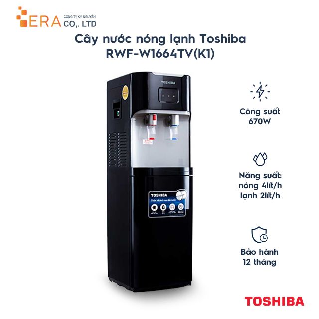  Cây nước nóng lạnh Toshiba RWF-W1664TV(K1) 