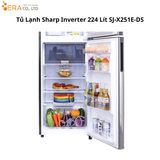  Tủ Lạnh Sharp Inverter 224 Lít SJ-X251E-DS 