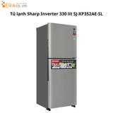  Tủ lạnh Sharp Inverter 330 lít SJ-XP352AE-SL 