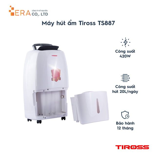  Máy hút ẩm Tiross TS886 