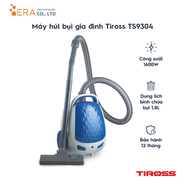  Máy hút bụi Gia đình Tiross TS9304 