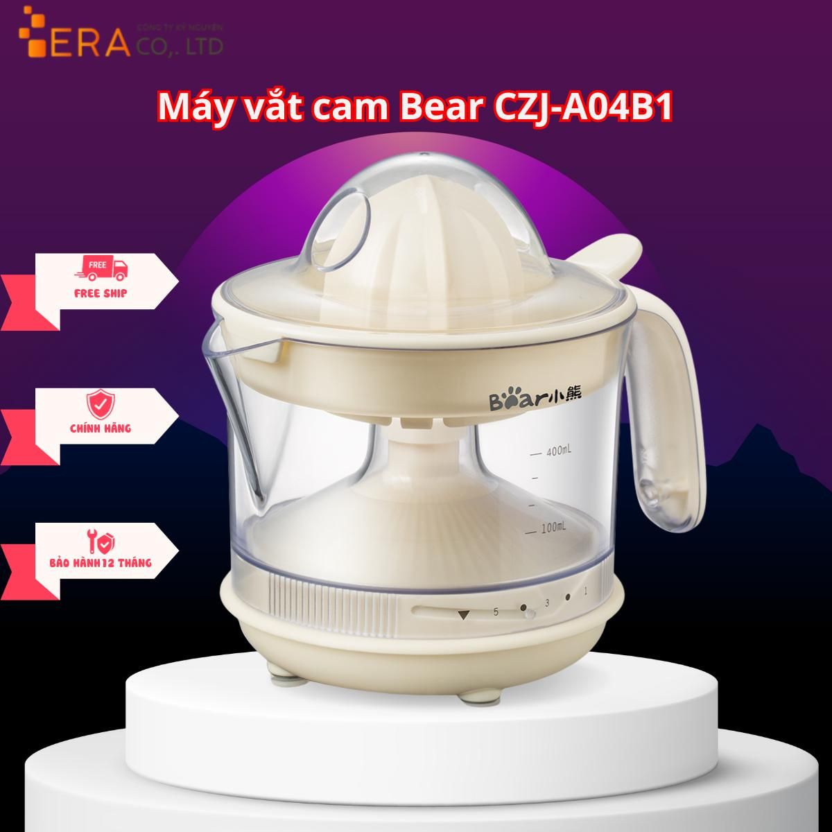  Máy vắt cam tự động Bear CZJ-A04B1 