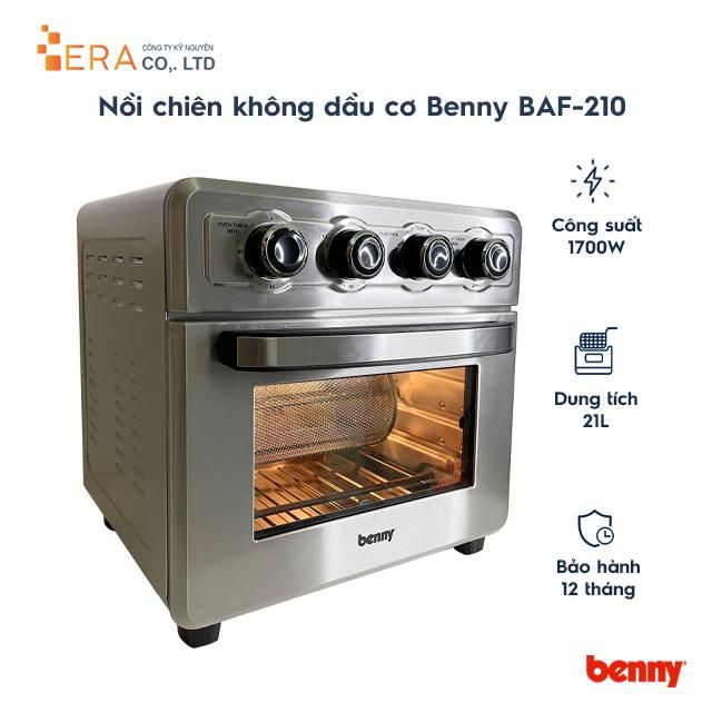  Nồi Chiên Không Dầu Benny BAF-210(21L) 