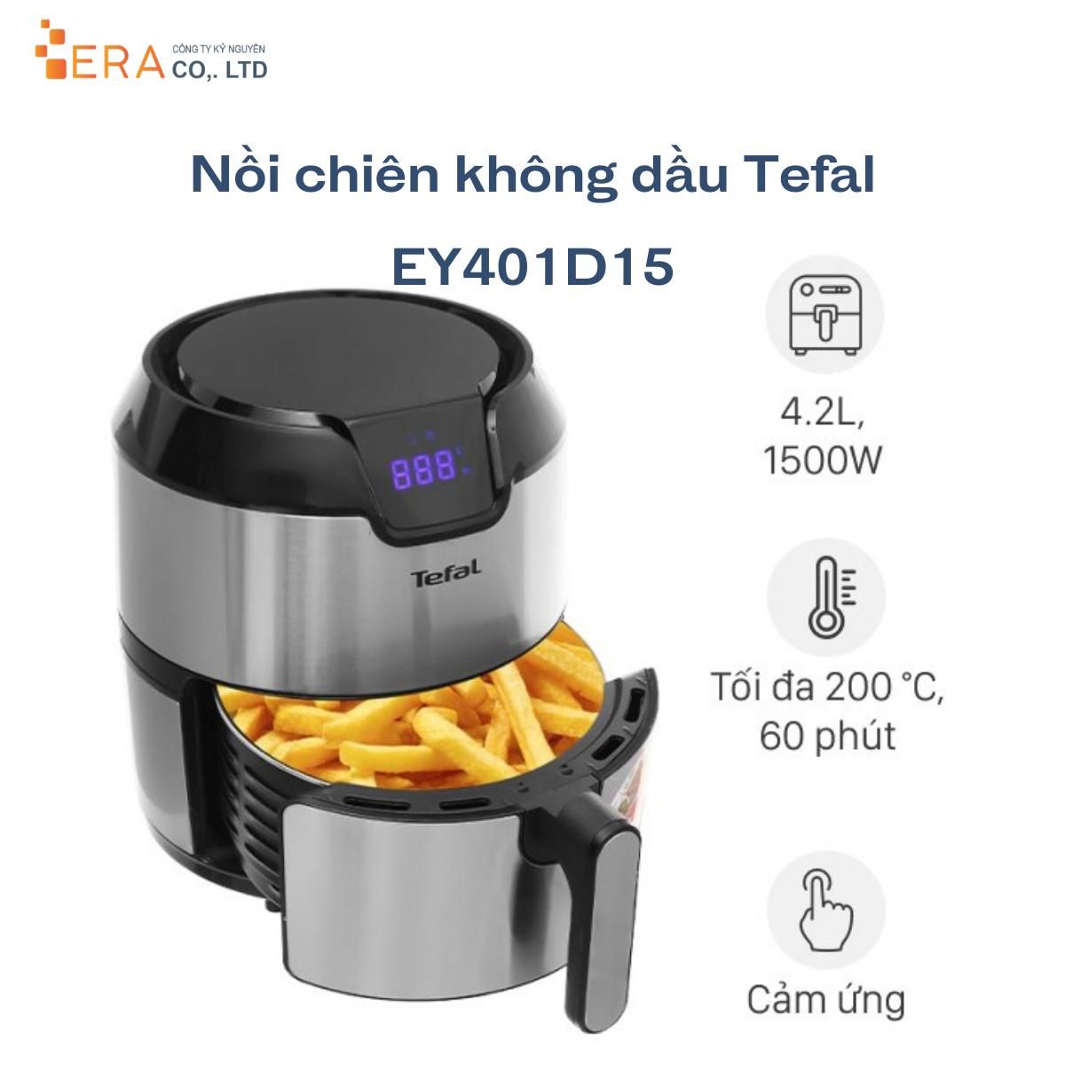  Nồi chiên không dầu Tefal EY401D15 