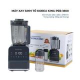  PEB-1800 Máy xay sinh tố Korea King (220-240 V/50-60 Hz, dung tích 1.5L) - Hàng chính hãng 