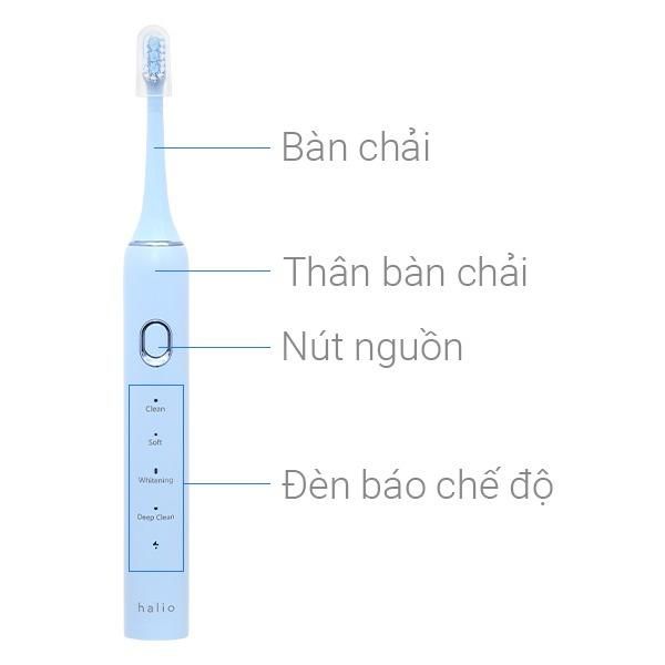  Bàn chải điện Halio Sonic SmartClean Electric Toothbrush 