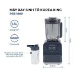  PEB-1800 Máy xay sinh tố Korea King (220-240 V/50-60 Hz, dung tích 1.5L) - Hàng chính hãng 