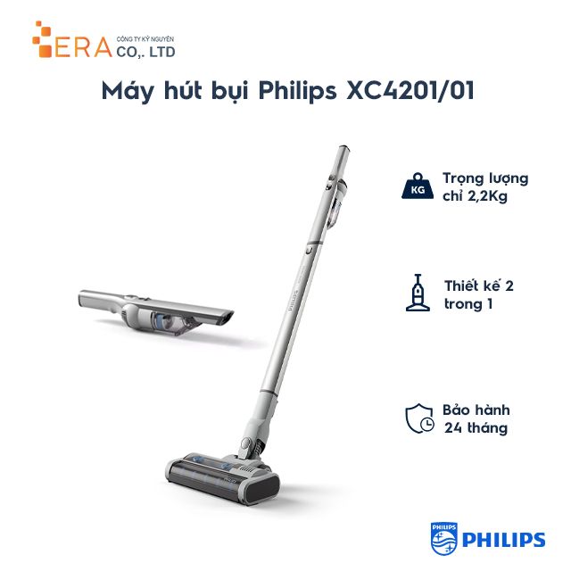  Máy hút bụi không dây Philips XC4201/01 