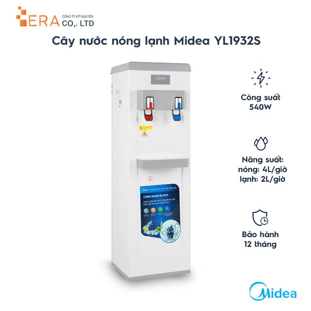  Cây nước nóng lạnh Midea YL1932S 