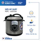  Nồi áp suất điện Korea King PEPC-60STSN 