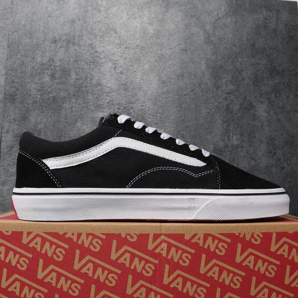  Giày vans old skool black rep 