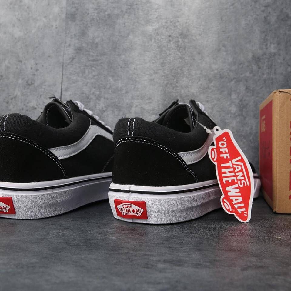  Giày vans old skool black rep 