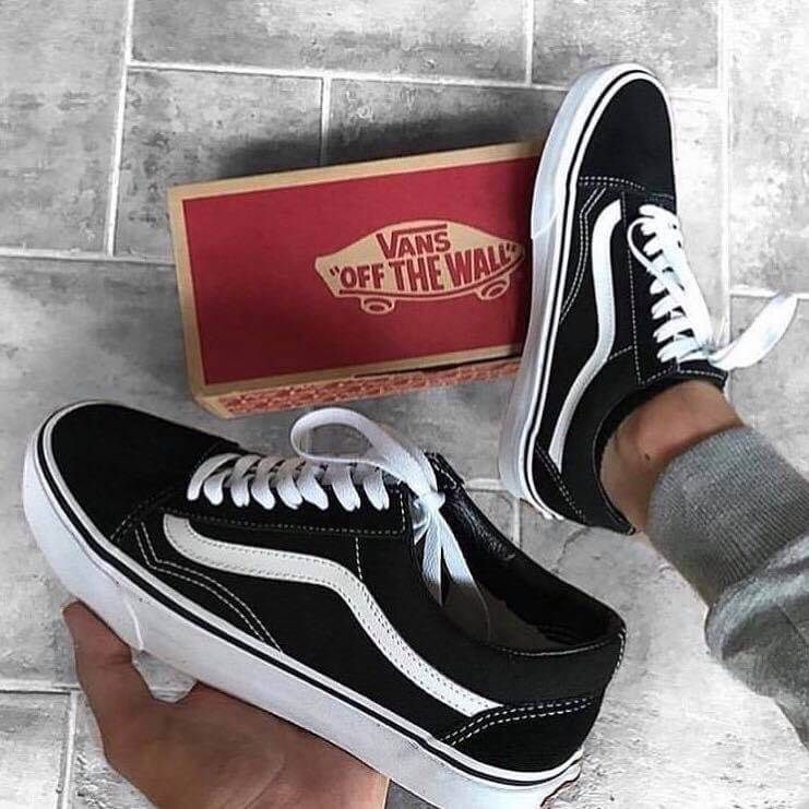  Giày vans old skool black rep 