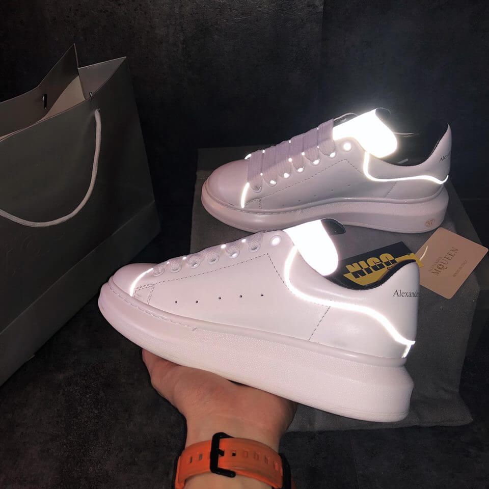 Giày MCQueen trắng rep